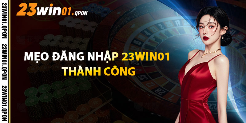 Mẹo Đăng Nhập 23WIN01 Thành công
